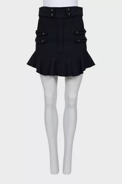Mini skirt blue