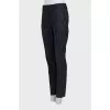 Striped Wool Trousers