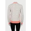 Jumper with gold chain