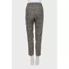 Wool trousers with patch pockets