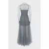 Tulle dress decorated with rhinestones