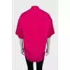 Pink oversized shirt with tag