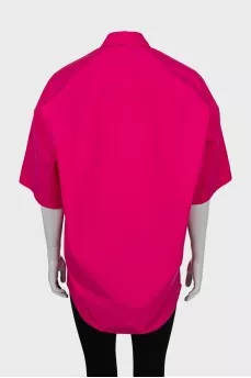 Pink oversized shirt with tag