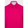 Pink oversized shirt with tag