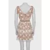 Sequin V-Neck Dress