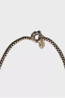 Massive pendant with artificial pearls