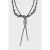 Double Rhinestone Pendant