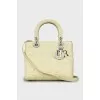 Yellow Lady Dior Bag