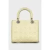 Yellow Lady Dior Bag