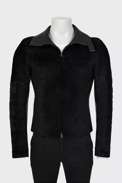 Mens vintage leather jacket