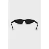 Black Triangular Sunglasses