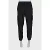 Men's cargo pants with elastic