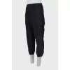 Men's cargo pants with elastic