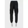 Men's cargo pants with elastic