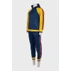 Men's tracksuit with stripes