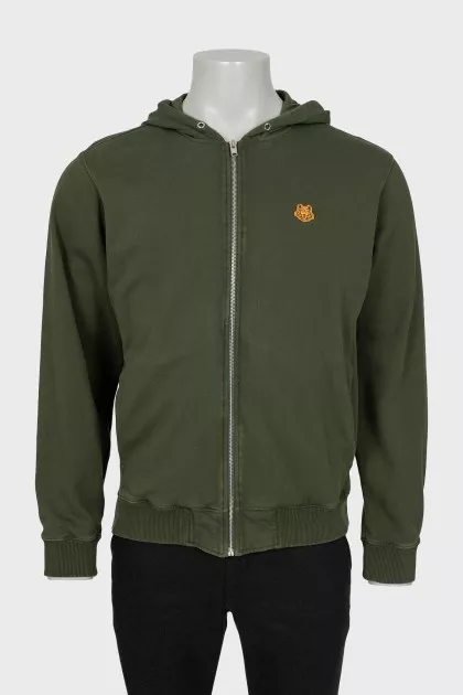 Men's green sweatshirt