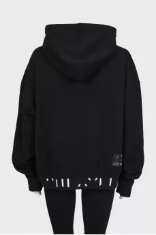 Black oversized sweatshirt