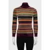 Striped golf with tag