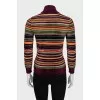 Striped golf with tag