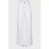 White high waist jeans