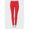 Red corduroy trousers