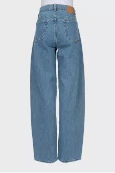 Blue jeans baggy fit