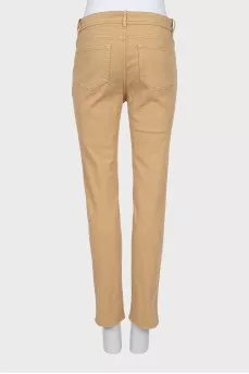 Skinny jeans yellow