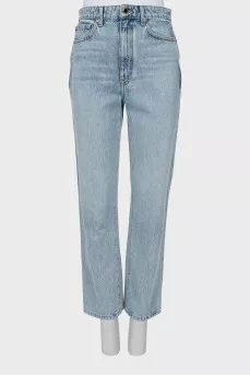 Блакитні джинси straight fit
