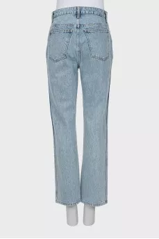 Блакитні джинси straight fit