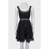 Lace dress with straps