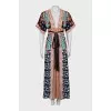 Fitted jumpsuit in floral print