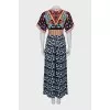 Fitted jumpsuit in floral print