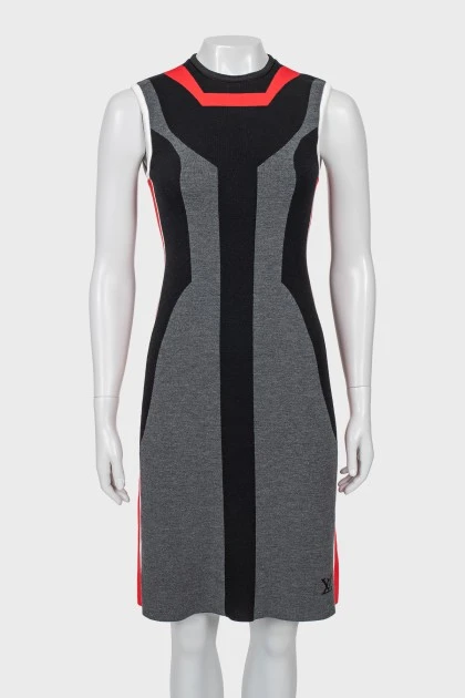 Wool and silk dress with tag