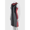Wool and silk dress with tag