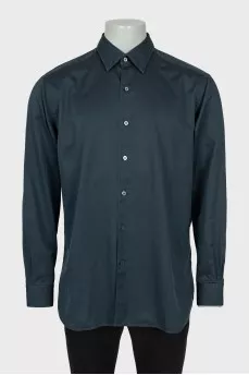 Men's gray loose fit shirt
