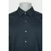 Men's gray loose fit shirt