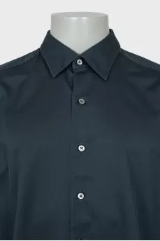 Men's gray loose fit shirt