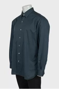 Men's gray loose fit shirt