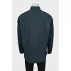 Men's gray loose fit shirt
