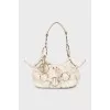 Vintage leather shoulder bag
