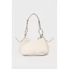 Vintage leather shoulder bag