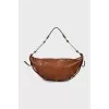 Brown Leather Shoulder Bag