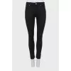 Джинсы skinny fit черного цвета