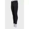 Джинсы skinny fit черного цвета