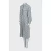 Fitted silk dress