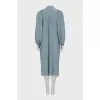 Silk dress with a loose fit and print