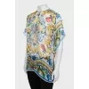 Silk printed blouse