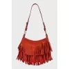 Vintage fringe shoulder bag