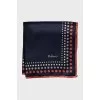 Polka dot silk scarf