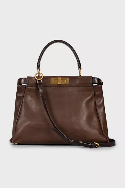 Peekaboo Leather Bag